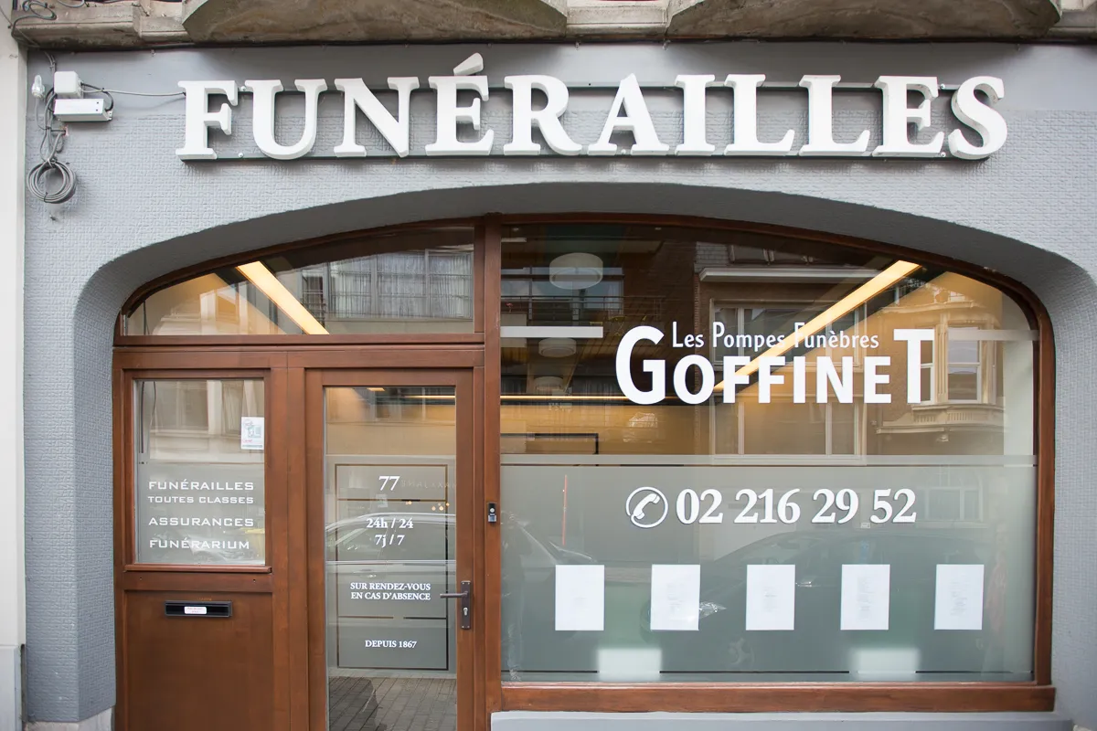Begrafenis Goffinet